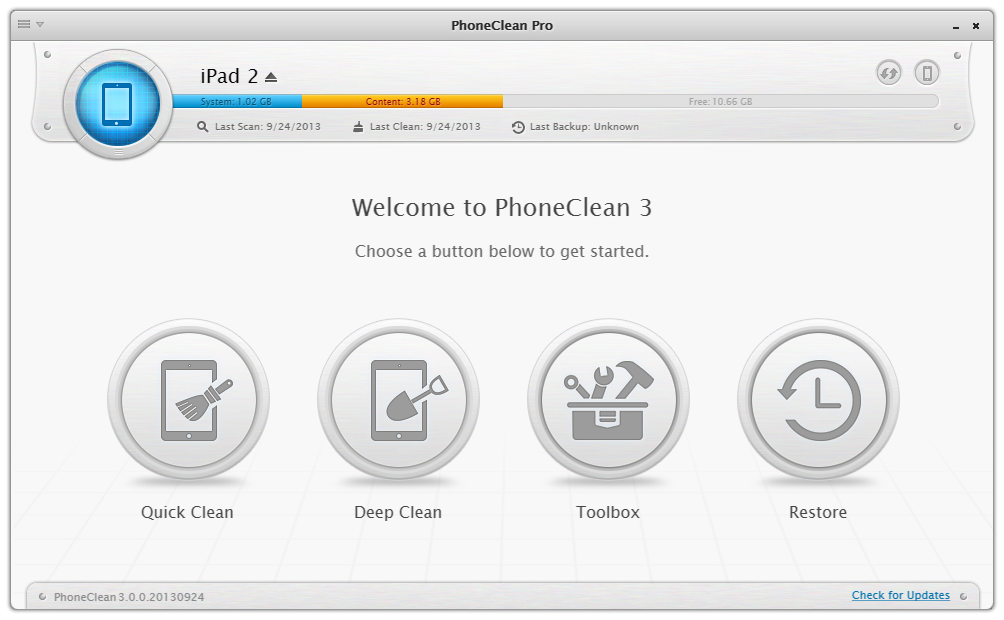 PhoneClean Pro 3 - iOS 设备清理软件[Mac、PC 双版本]丨“反”斗限免