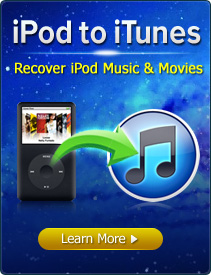 Recover iPod Music & Movies